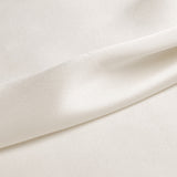 White 100% Pure Mulberry Silk Fabric 19mm 44" Width Pre-Cut Silk Fabric
