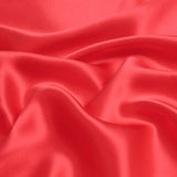 Coral 100% Pure Mulberry Silk Fabric 19mm 44" Width Pre-Cut Silk Fabric
