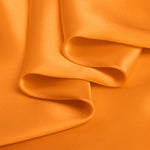 Apricot 100% Pure Mulberry Silk Fabric 19mm 44" Width Pre-Cut Silk Fabric
