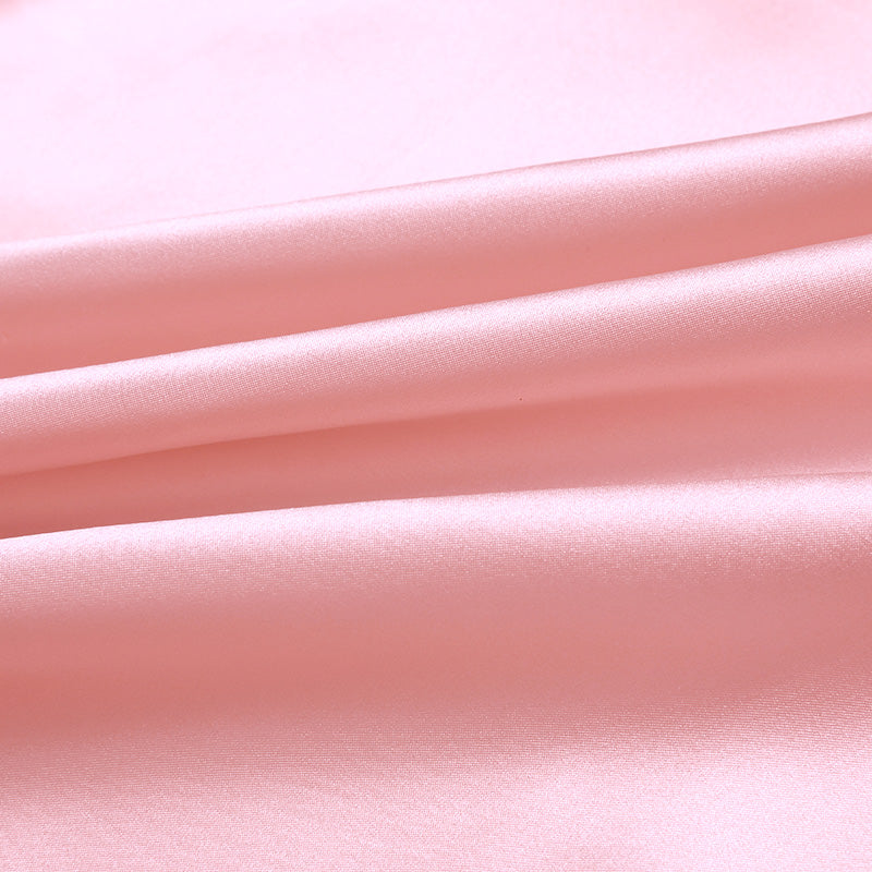 Baby Pink 100% Pure Mulberry Silk Fabric 19mm 44" Width Pre-Cut Silk Fabric
