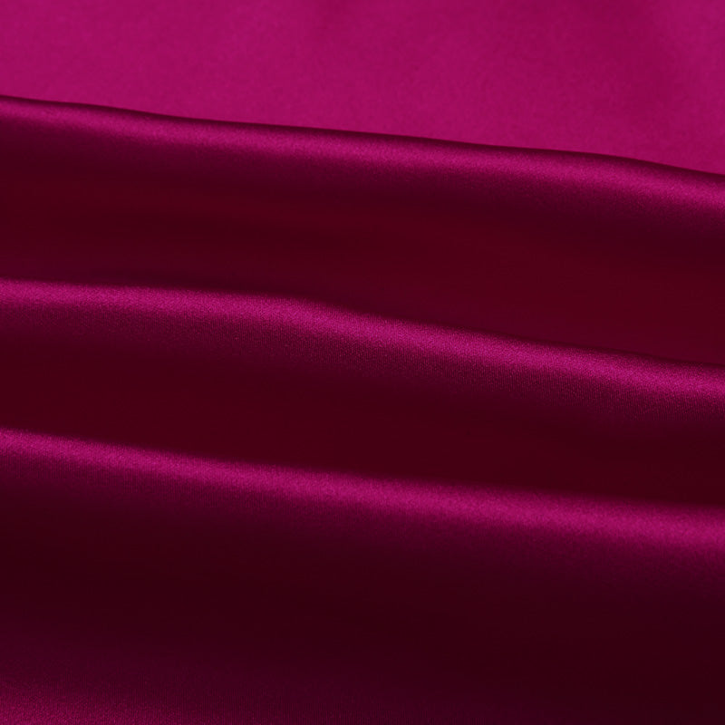 Raspberry 100% Pure Mulberry Silk Fabric 19mm 44" Width Pre-Cut Silk Fabric
