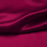 Raspberry 100% Pure Mulberry Silk Fabric 19mm 44" Width Pre-Cut Silk Fabric
