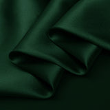 Hunter Green 100% Pure Mulberry Silk Fabric 19mm 44" Width Pre-Cut Silk Fabric
