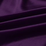 Purple 100% Pure Mulberry Silk Fabric 19mm 44" Width Pre-Cut Silk Fabric
