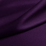 Purple 100% Pure Mulberry Silk Fabric 19mm 44" Width Pre-Cut Silk Fabric
