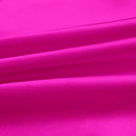 Hot Pink 100% Pure Mulberry Silk Fabric 19mm 44" Width Pre-Cut Silk Fabric
