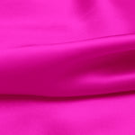 Hot Pink 100% Pure Mulberry Silk Fabric 19mm 44" Width Pre-Cut Silk Fabric
