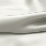 Platinum Silver 100% Pure Mulberry Silk Fabric 19mm 44" Width Pre-Cut Silk Fabric
