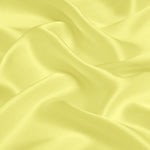 Pastel Yellow 100% Pure Mulberry Silk Fabric 19mm 44" Width Pre-Cut Silk Fabric
