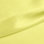 Pastel Yellow 100% Pure Mulberry Silk Fabric 19mm 44" Width Pre-Cut Silk Fabric
