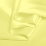 Pastel Yellow 100% Pure Mulberry Silk Fabric 19mm 44" Width Pre-Cut Silk Fabric
