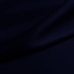 Midnight Blue 100% Pure Mulberry Silk Fabric 19mm 44" Width Pre-Cut Silk Fabric
