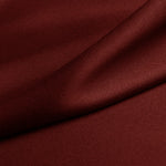 Merlot Red 100% Pure Mulberry Silk Fabric 19mm 44" Width Pre-Cut Silk Fabric
