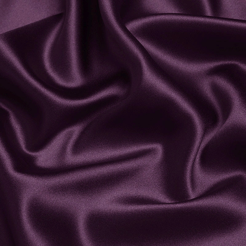 Magenta Color 100% Pure Mulberry Silk Fabric 19mm 44" Width Pre-Cut Silk Fabric
