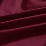 Ruby Red 100% Pure Mulberry Silk Fabric 19mm 44" Width Pre-Cut Silk Fabric
