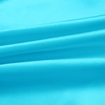 Arctic Blue Color 100% Pure Mulberry Silk Fabric 19mm 44" Width Pre-Cut Silk Fabric
