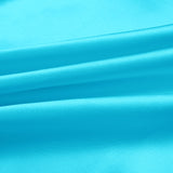 Arctic Blue Color 100% Pure Mulberry Silk Fabric 19mm 44" Width Pre-Cut Silk Fabric
