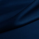 Dark Blue 100% Pure Mulberry Silk Fabric 19mm 44" Width Pre-Cut Silk Fabric
