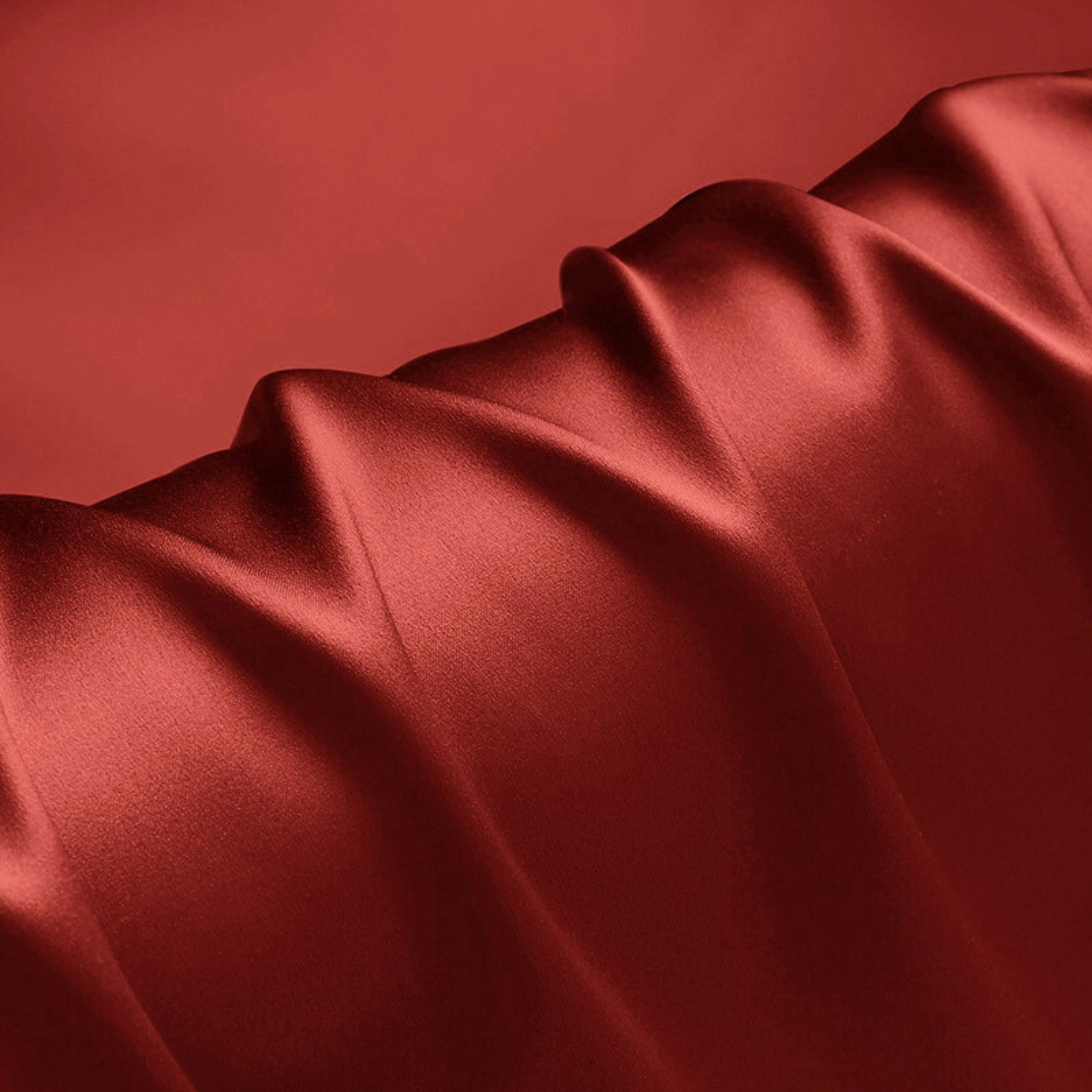 Merlot Red 100% Pure Mulberry Silk Fabric 19mm Cut-to-Size Silk Fabric
