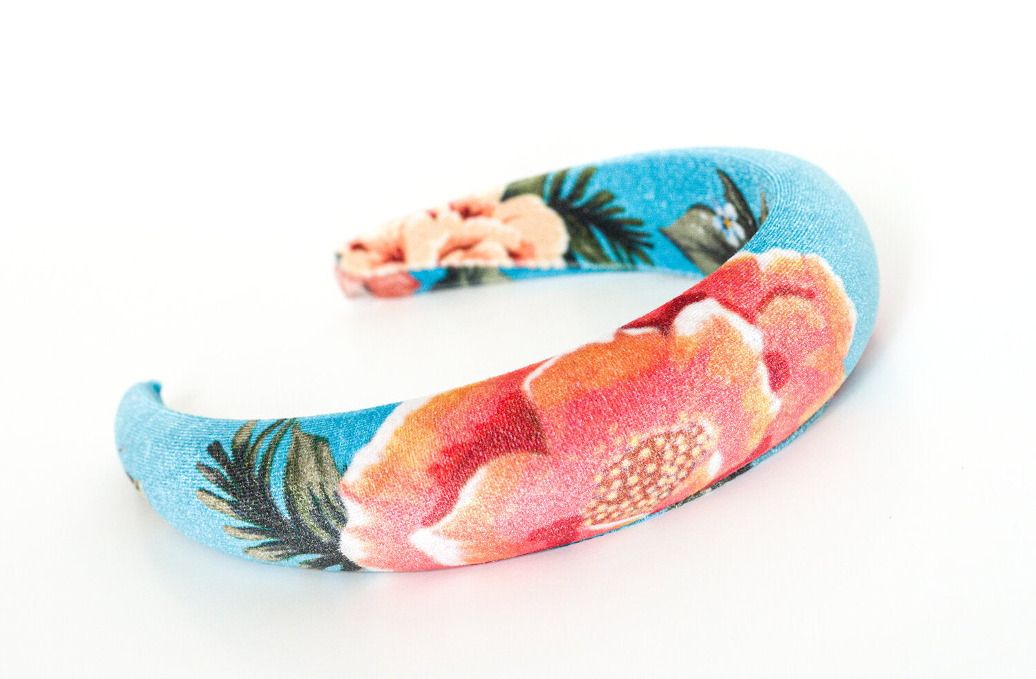 Vintage Floral Padded Headband by NOCHKA
