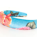 Vintage Floral Padded Headband by NOCHKA
