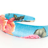 Vintage Floral Padded Headband by NOCHKA
