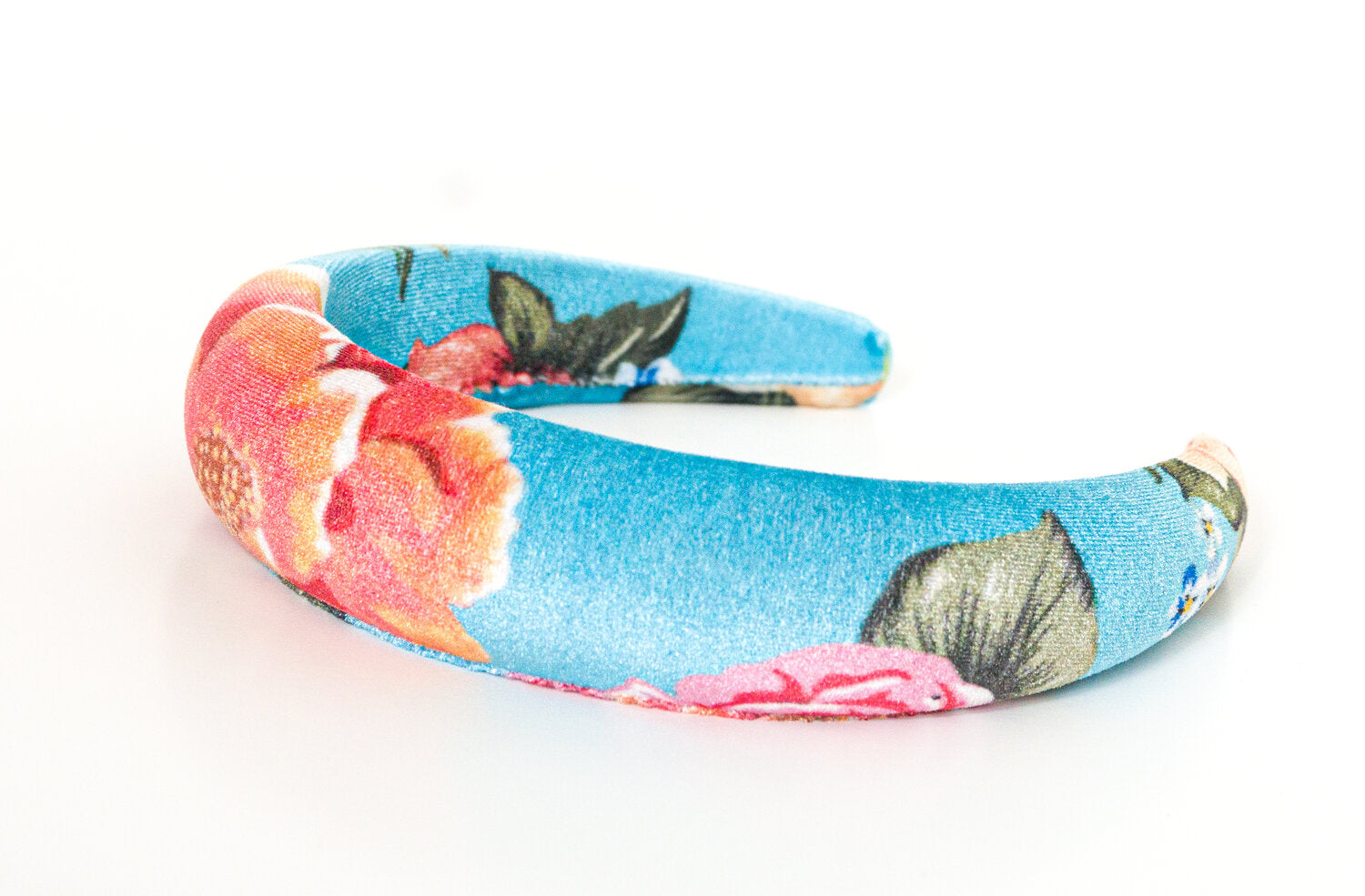 Vintage Floral Padded Headband by NOCHKA
