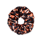 NOCHKA Leopard Print of Silk Scrunchies – Ultra Thin, Skinny, Regular & Jumbo

