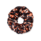 NOCHKA Leopard Print of Silk Scrunchies – Ultra Thin, Skinny, Regular & Jumbo
