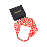 Strawberry Pure Silk Headband
