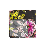 Wild Rose Mulbery Silk Square Scarf
