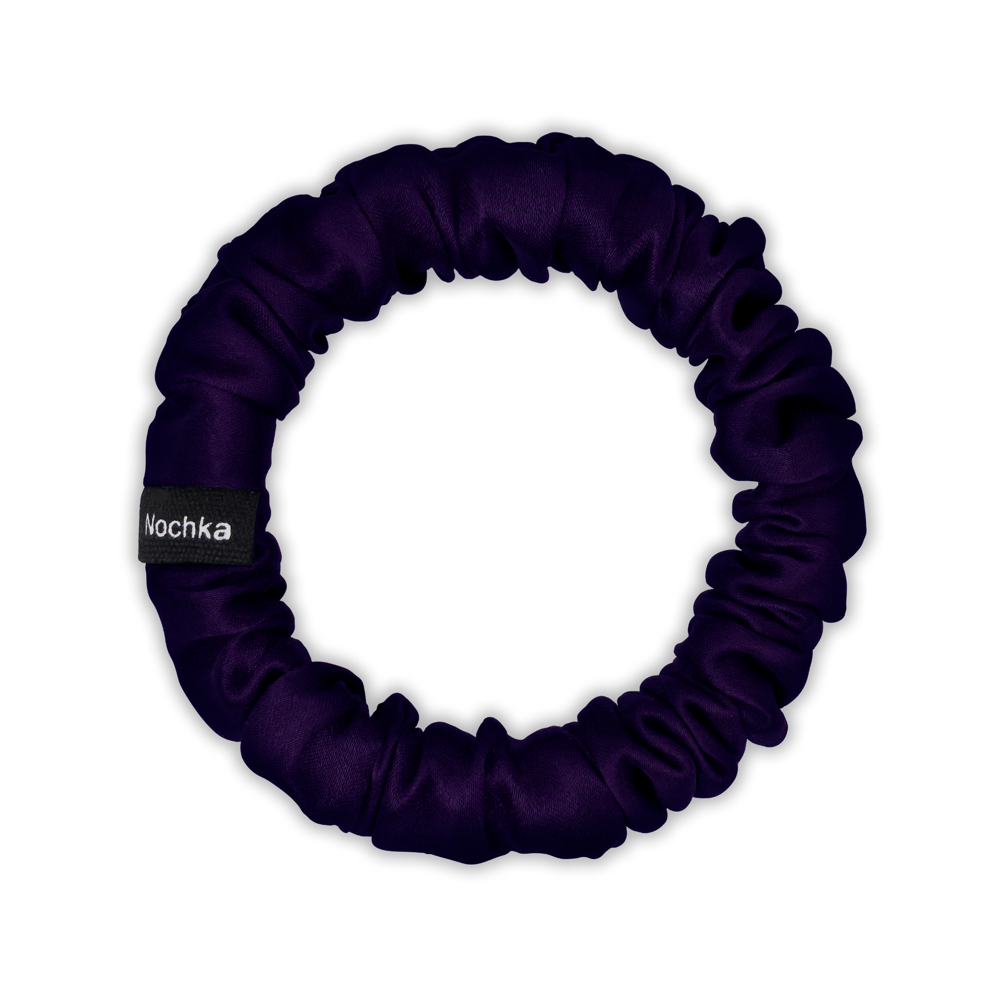 Deep Purple - Ultra Skinny Scrunchie
