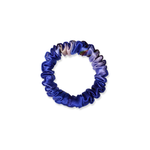 NOCHKA Lavender Indigo Print of Silk Scrunchies – Ultra Thin, Skinny, Regular & Jumbo
