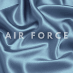 Air Force Skinny Scrunchie – 100% Pure Mulberry Silk, Perfect for All Hair Types
