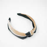 Beige Shadow Headband by NOCHKA
