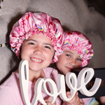 Rainbow Silky Dreams Reversible Pure Silk Bonnet for Kids
