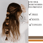 Acorn Ultra - Skinny Silk Scrunchies (Set of 5) - NOCHKA
