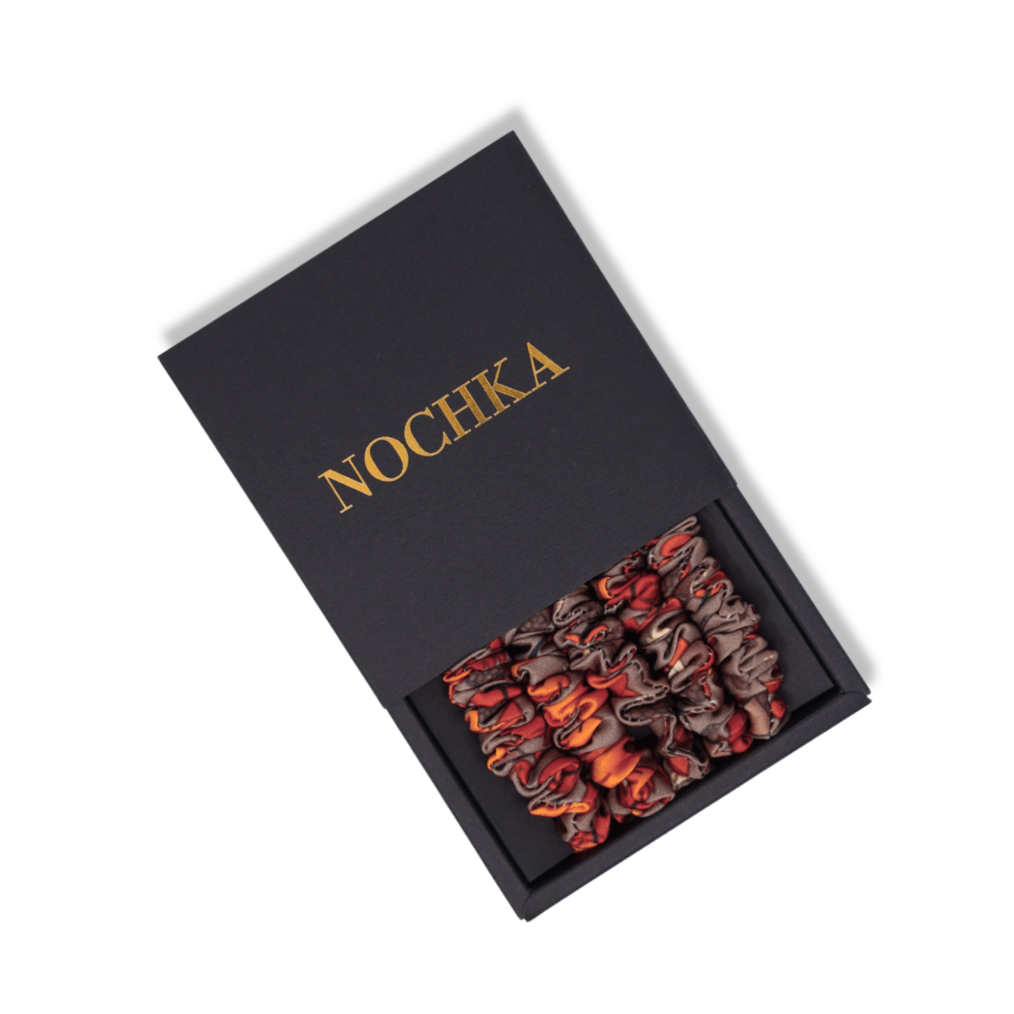 Acorn Ultra - Skinny Silk Scrunchies (Set of 5) - NOCHKA
