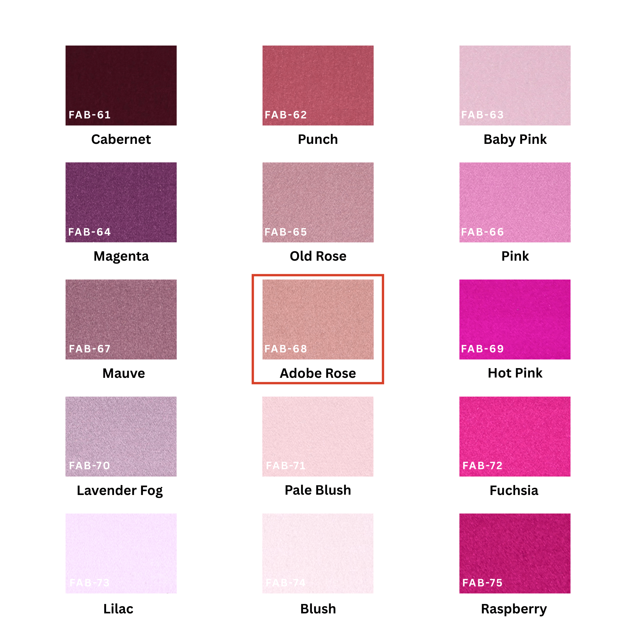 Adobe Rose 100% Pure Mulberry Silk Fabric 19mm Cut - to - Size Silk Fabric - NOCHKA
