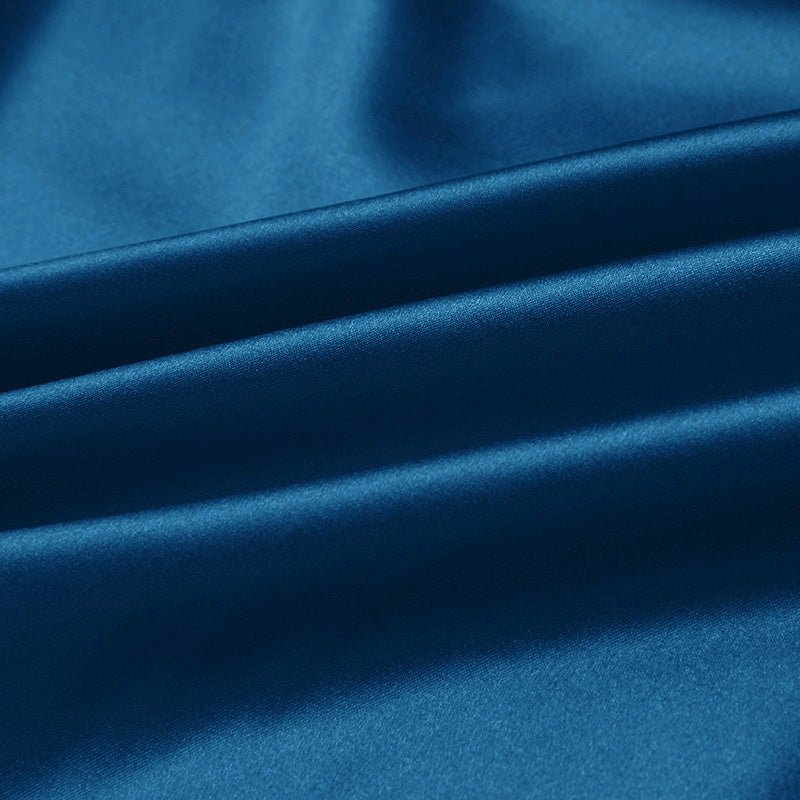Air Force Color 100% Pure Mulberry Silk Fabric 19mm 44" Width Pre - Cut Silk Fabric - NOCHKA
