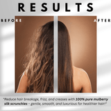 Air Force Ultra Skinny Scrunchie – 100% Pure Mulberry Silk, Perfect for All Hair Types - NOCHKA
