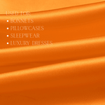Apricot 100% Pure Mulberry Silk Fabric 19mm Cut - to - Size Silk Fabric - NOCHKA
