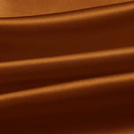 Autumn Blaze Color 100% Pure Mulberry Silk Fabric 19mm 44" Width Pre - Cut Silk Fabric - NOCHKA
