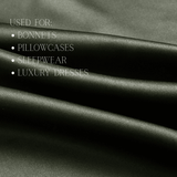 Avocado 100% Pure Mulberry Silk Fabric 19mm Cut - to - Size Silk Fabric - NOCHKA
