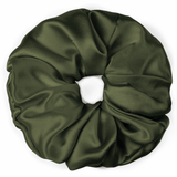 Avocado Jumbo Scrunchie – 100% Pure Mulberry Silk, Perfect for All Hair Types - NOCHKA
