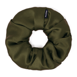 Avocado Regular Scrunchie – 100% Pure Mulberry Silk, Perfect for All Hair Types - NOCHKA
