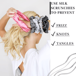 Avocado Regular Scrunchie – 100% Pure Mulberry Silk, Perfect for All Hair Types - NOCHKA
