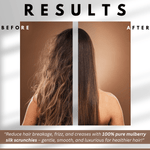 Avocado Regular Scrunchie – 100% Pure Mulberry Silk, Perfect for All Hair Types - NOCHKA
