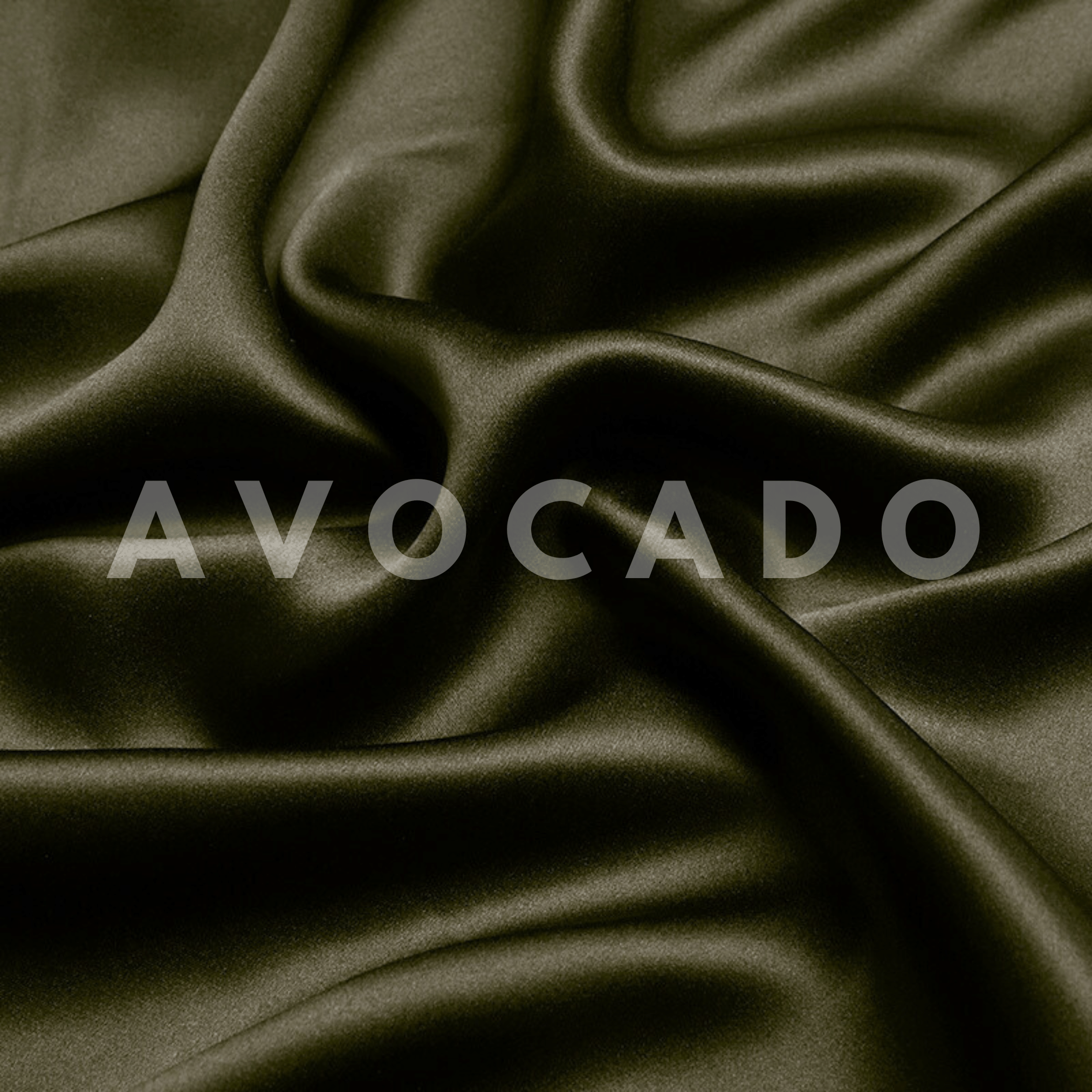 Avocado Regular Scrunchie – 100% Pure Mulberry Silk, Perfect for All Hair Types - NOCHKA
