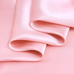 Baby Pink 100% Pure Mulberry Silk Fabric 19mm 44" Width Pre - Cut Silk Fabric - NOCHKA
